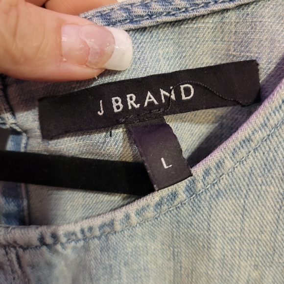 🎀Clearance🎀 NWT JBRAND DENIM embroidered top - Picture 8 of 15